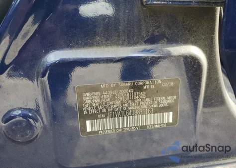 2018 Subaru Wrx Limited из США, поврежденный, VIN JF1VA1L64J8831163